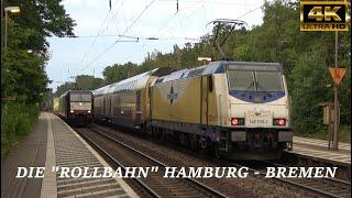 Züge in Deutschland - Die Rollbahn Hamburg - Bremen
