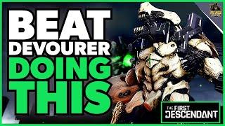 How to Defeat Devourer in The First Descendant!