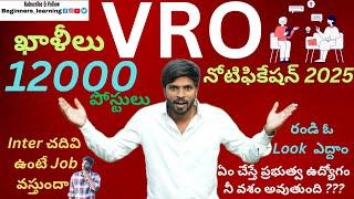 Telangana VRO Notification 2025