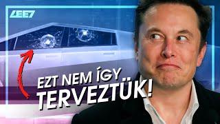 A törhetetlen Tesla-ablak, és egyéb kínos tech bakik