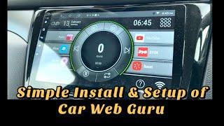 Install & Setup of Car Web Guru Launcher