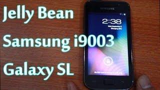 Android Jelly Bean on i9003 Samsung Galaxy SL