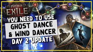 PoE 2 | YOU SHOULD SWAP TO GHOST DANCE AND WIND DANCER - Pillar Stat Stacking Gemling Day 2 Update