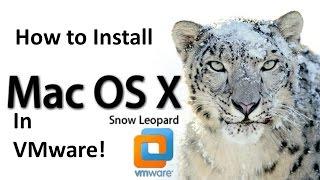 Mac OS X Snow Leopard - Installation in VMware