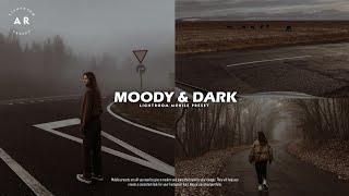 Moody & Dark - Free Lightroom Mobile Presets | Moody Preset | Dark Preset | Moody Filter