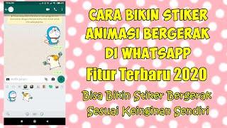 Cara Membuat Stiker Animasi Bergerak Di Whatsapp 2020