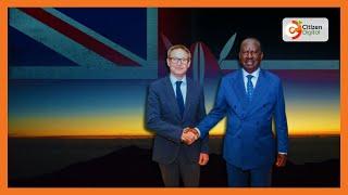 ODM leader Raila Odinga met British High Commissioner Neil Wigan