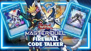 CODE TALKER DECK ARCHETYPE - FIREWALL DRAGON VS META DECKS | YUGIOH! MASTER DUEL