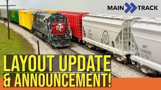 Layout Update and New Project Announcement! December 2024