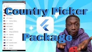 Create a Country Code Picker in Flutter | Phone TextField Tutorial using Country_Picker Package