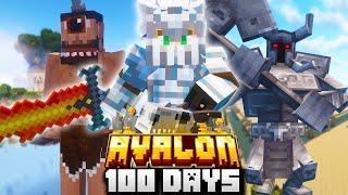 100 Days of Avalon Minecraft [FULL MOVIE]