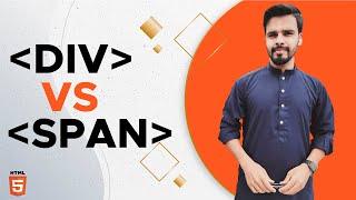 Div VS Span Tag in HTML5 | Difference Between Span and Div Tag in HTML5 | HTML5 Tutorial