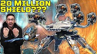 What?? 20 Million HP Shields? DAGON VOLT With Solar Drone | War Robots New Gameplay WR