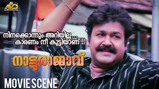 നിനക്കൊന്നും അറിയില്ല... കാരണം നീ കുട്ടിയാണ്  | Naatturajavu Movie Scene | Mohanlal |Kalabhavan Mani