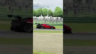 Imola Test Day - Trackside at Pit Straight, Tosa, Rivazza #shorts #assettocorsa