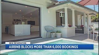 Airbnb Blocks More Than 6,000 Bookings