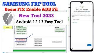 Samsung FRP Bypass 2023 Android 11/12/13 With FRP Tool Fix Adb Enable Fail | Samsung FRP Unlock 2023