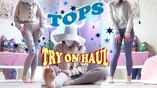 TRY ON HAUL  TOPS & LEGGINGS