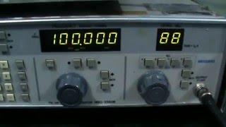 FM-AM Signal Generator Meguro MSG-2560B Cara Menggunakan