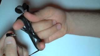 Как сложить наушники. How to fold the headphones.