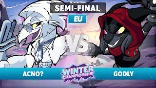 Acno? vs. Godly - Elimination Semi-Final - EU - Brawlhalla Winter Championship 2023