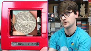 A Weird Zebra In My Lost Coin Safe??? World Coin Hunt #166