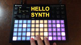 Three sounds at once at your fingertips - Polyend Synth Demo