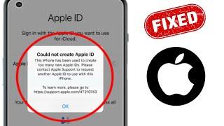 How To Fix Could Not Create Account On iphone & ipad (2024)