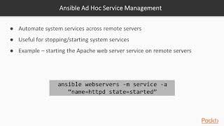 Practical Ansible Solutions: Learning the Basics of Ad Hoc Commands|packtpub.com