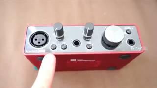 Focusrite Scarlett Solo (3rd Gen) USB-C Audio Interface (Unboxing/Review)