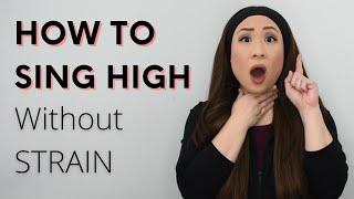 How to Sing High Notes Without Strain (Voice Lesson)