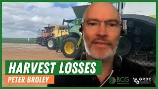 Harvest losses with Peter Broley from Primary Sales