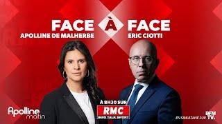  DIRECT - L'intégrale de l'interview d'Éric Ciotti, député sortant des Alpes-Maritimes, sur RMC