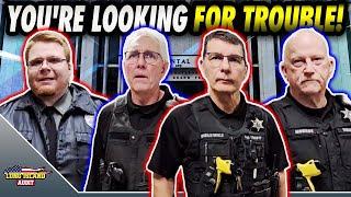 Sheriff Deputies Threaten To ARREST Journalist For Exercising His Rights! Honor Your Oath!