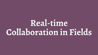 Odoo 15 Real Time Collaboration In Fields