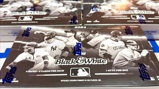 NEW RELEASE!  2024 TOPPS BLACK & WHITE BASEBALL CARDS!