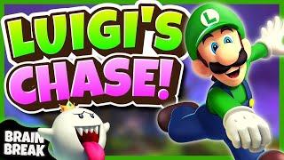  Luigi Chase  Halloween Brain Break | Mario Run | Just Dance | Freeze Dance | Matthew Wood