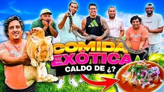 EN BUSCA DE COMIDA EXÓTICA CON EL CREW RETOJORJAIS | caldo de ?