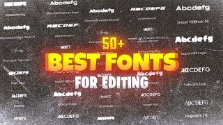 50+ Popular Font Pack For Editing | Font Pack For Alight Motion | Best Font Pack For Edits | Ae Like