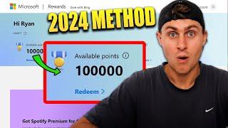 Microsoft Rewards Points 100K+ HACK 2024   Free Microsoft Reward Points Hack 2024