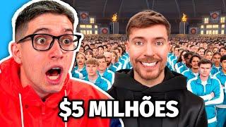 MrBeast e sua NOVA SÉRIE INSANA no Prime Video! - REAGINDO