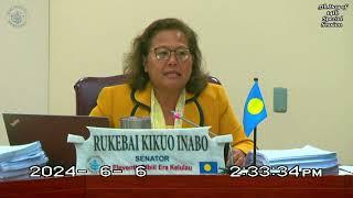 Palau National Congress | 11th OEK, The Senate 5th Day of 14th Special Session