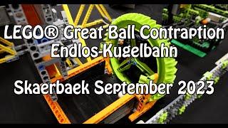 LEGO Great Ball Contraption in Skaerbaek 2023 (GBC) - Die große LEGO-Kugelbahn