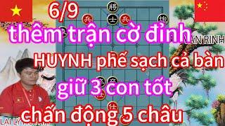 thêm trận cờ đỉnh ! HUYNH phế sạch cả bàn giữ 3 con tốt chấn động 5 châu