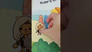 Let's Decorate Pt. 3 - The Beach / Toca Stickers #shorts #tocalife #tocaboca #tocalifeworld