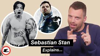 Sebastian Stan On Extreme Tommy Lee Transformation, Marvel & Star Wars | Explain This | Esquire