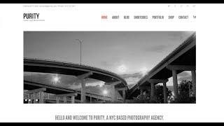 Purity WordPress Theme Installation and Demo Import