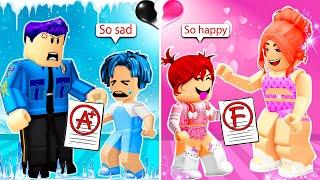 ROBLOX Brookhaven RP: Good Student vs Bad Student | Avis Unlucky - So Sad Story | Avis Roblox