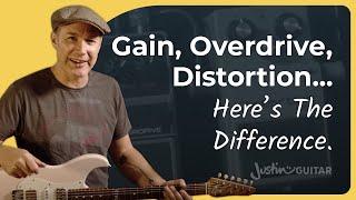 Guitar Effects For Beginners - Gain, Overdrive, Distortion, & Fuzz