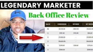 Legendary Marketer Back Office Review (How to make $500-$3000 per month!